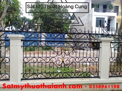 Hàng rào sắt mỹ thuật