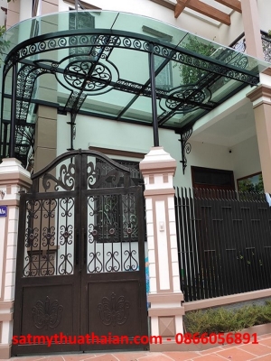 MÁI KÍNH SẮT MỸ THUẬT MK_13