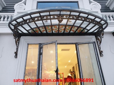 MÁI KÍNH SẮT MỸ THUẬT MK_23