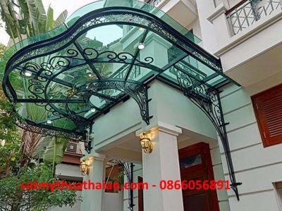 MÁI KÍNH SẮT MỸ THUẬT MK_21