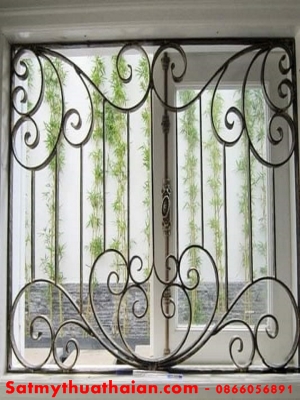 CỬA SỔ SẮT MỸ THUẬT CS_11