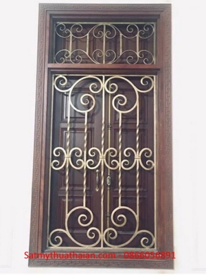 CỬA SỔ SẮT MỸ THUẬT CS_03